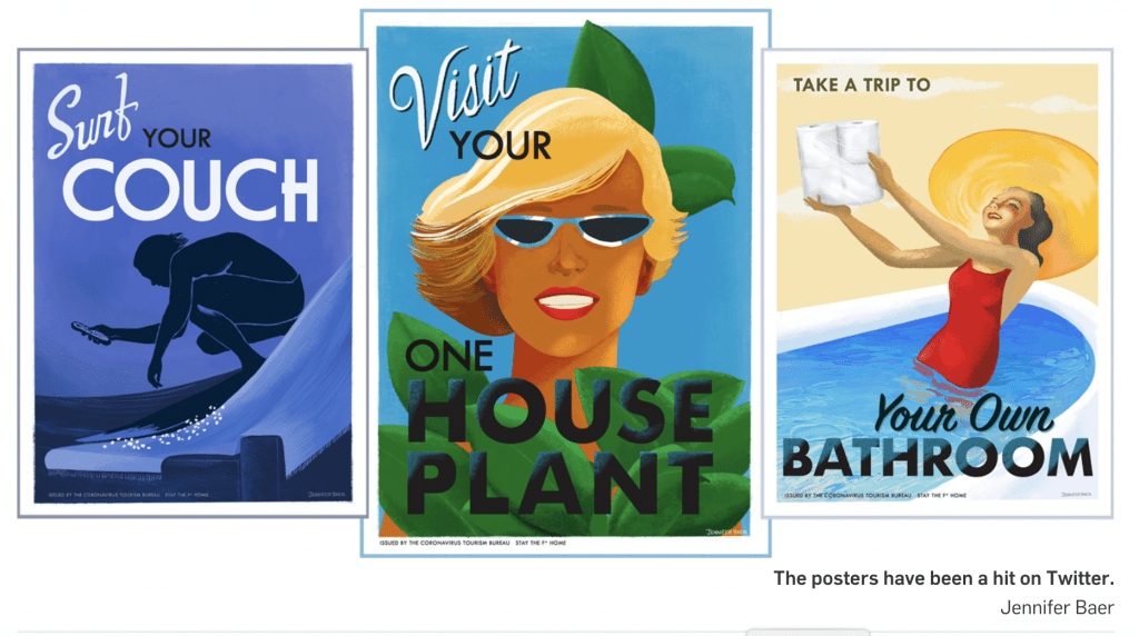 Jennifer Baer - Vintage Travel Posters