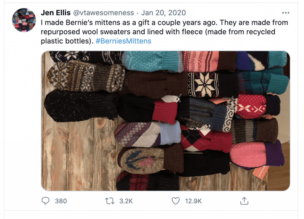 Jen Ellis response to Bernie's viral memes