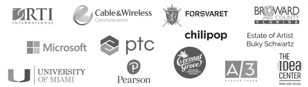 Select clients of the Visual Storytelling Institute