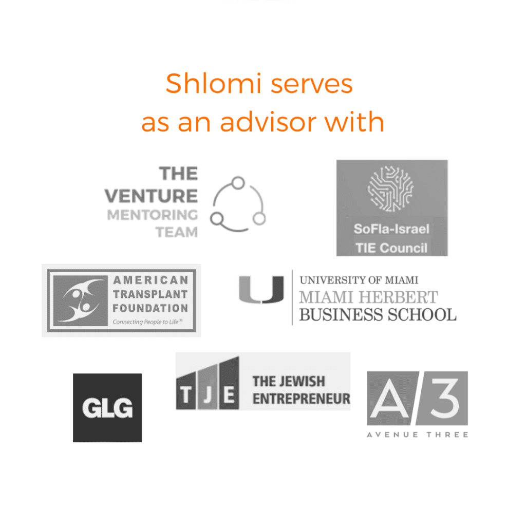 Shlomi Ron serves as an advisor with
